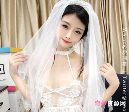 推妹子少女-喵四：颜值身材光“阴”婚纱1V1.4G，网友爱爱表情管理天赋收藏下载